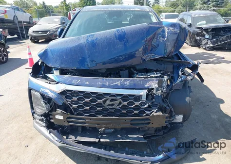 2020 Hyundai Santa Fe Sel/Sel Plus from USA, damaged, VIN 5NMS3CAD7LH212675